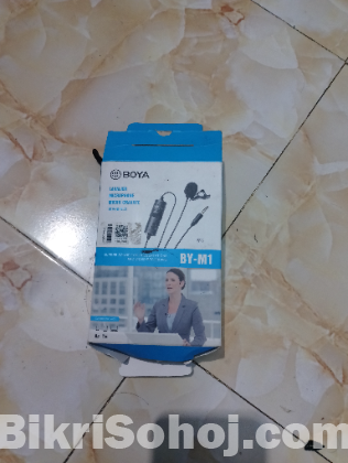 Boya by m1 microphone full fresh condition